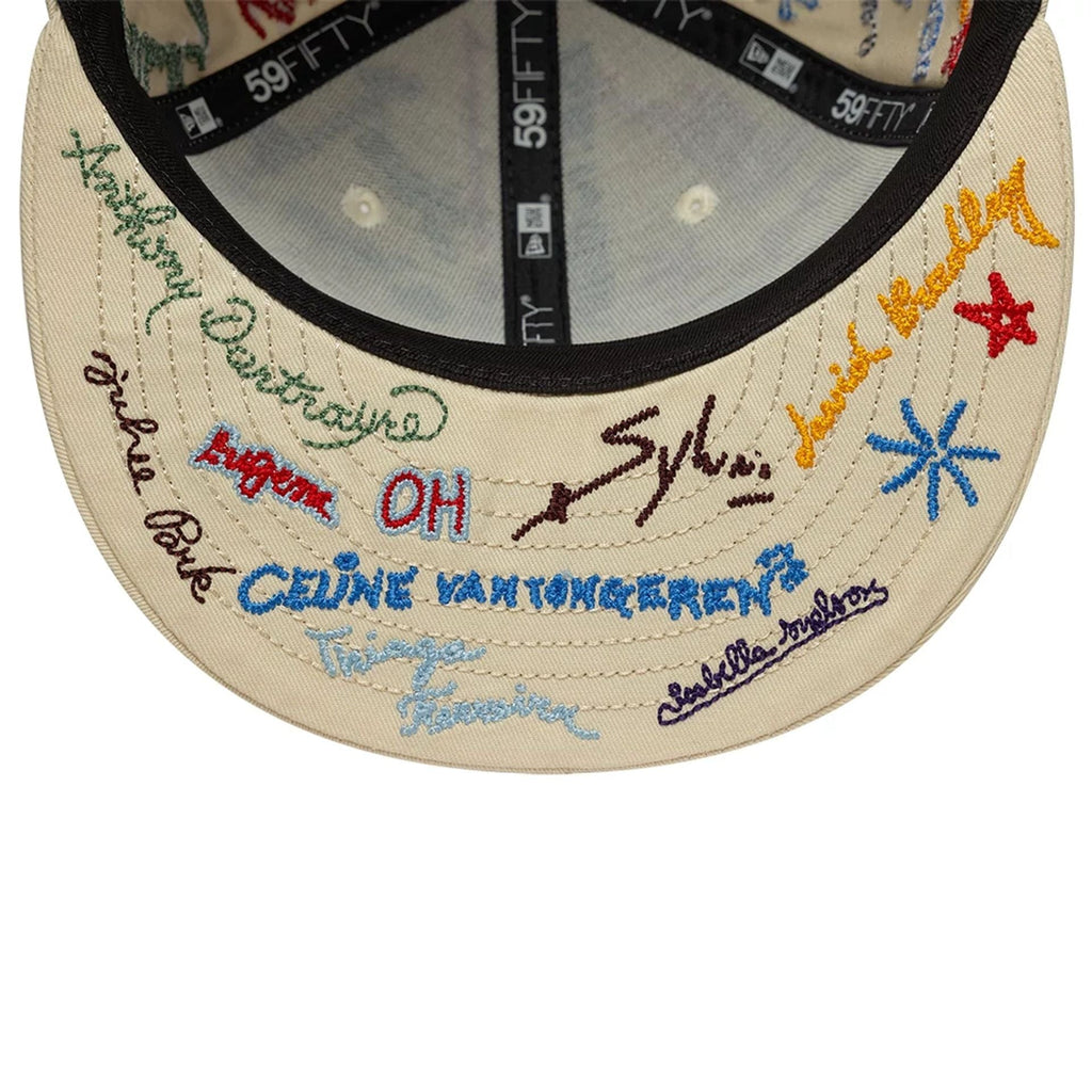 New Era x Kenzo Light Beige 59FIFTY Fitted Cap