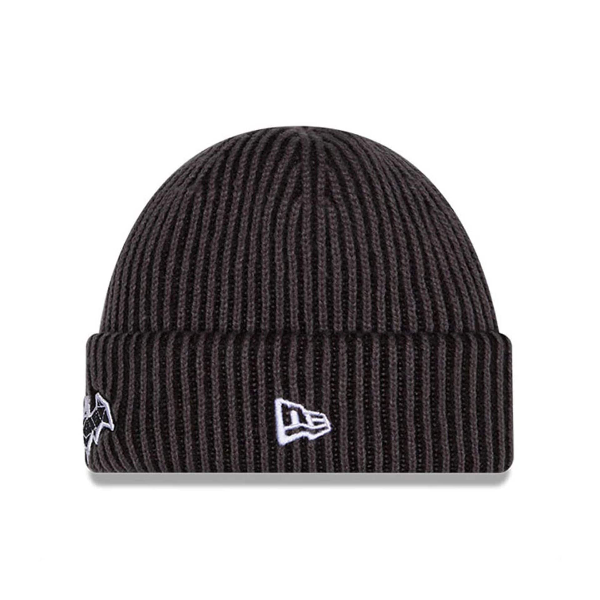 Batman DC Black Cuff knit Beanie Hat