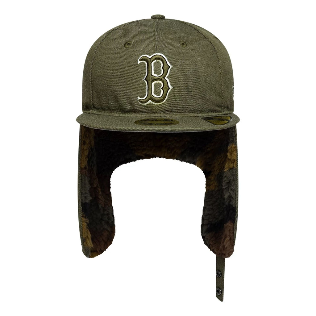 Boston Red Sox MLB Camo Open Green Retro Crown 59FIFTY Fitted Cap