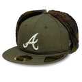 Atlanta Braves MLB Camo Open Green Retro Crown 59FIFTY Fitted Cap