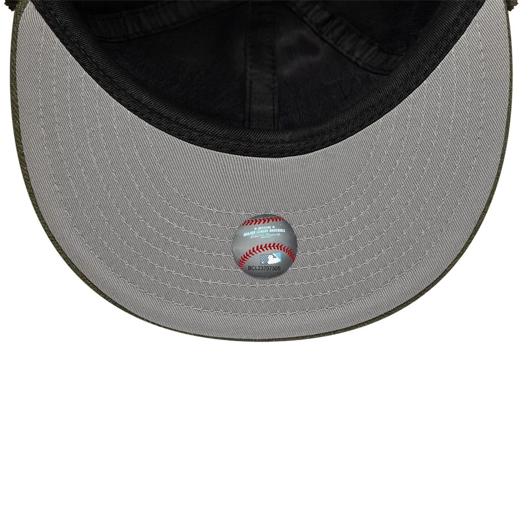 Atlanta Braves MLB Camo Open Green Retro Crown 59FIFTY Fitted Cap