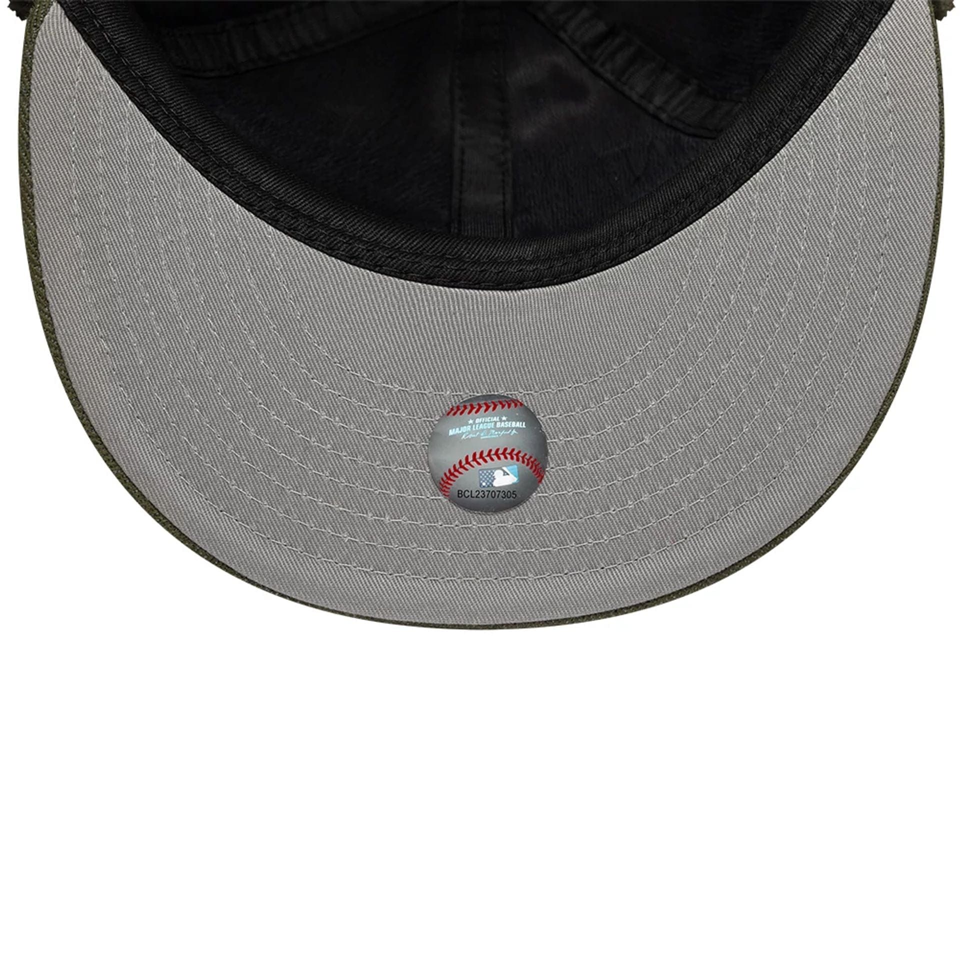 Atlanta Braves MLB Camo Open Green Retro Crown 59FIFTY Fitted Cap