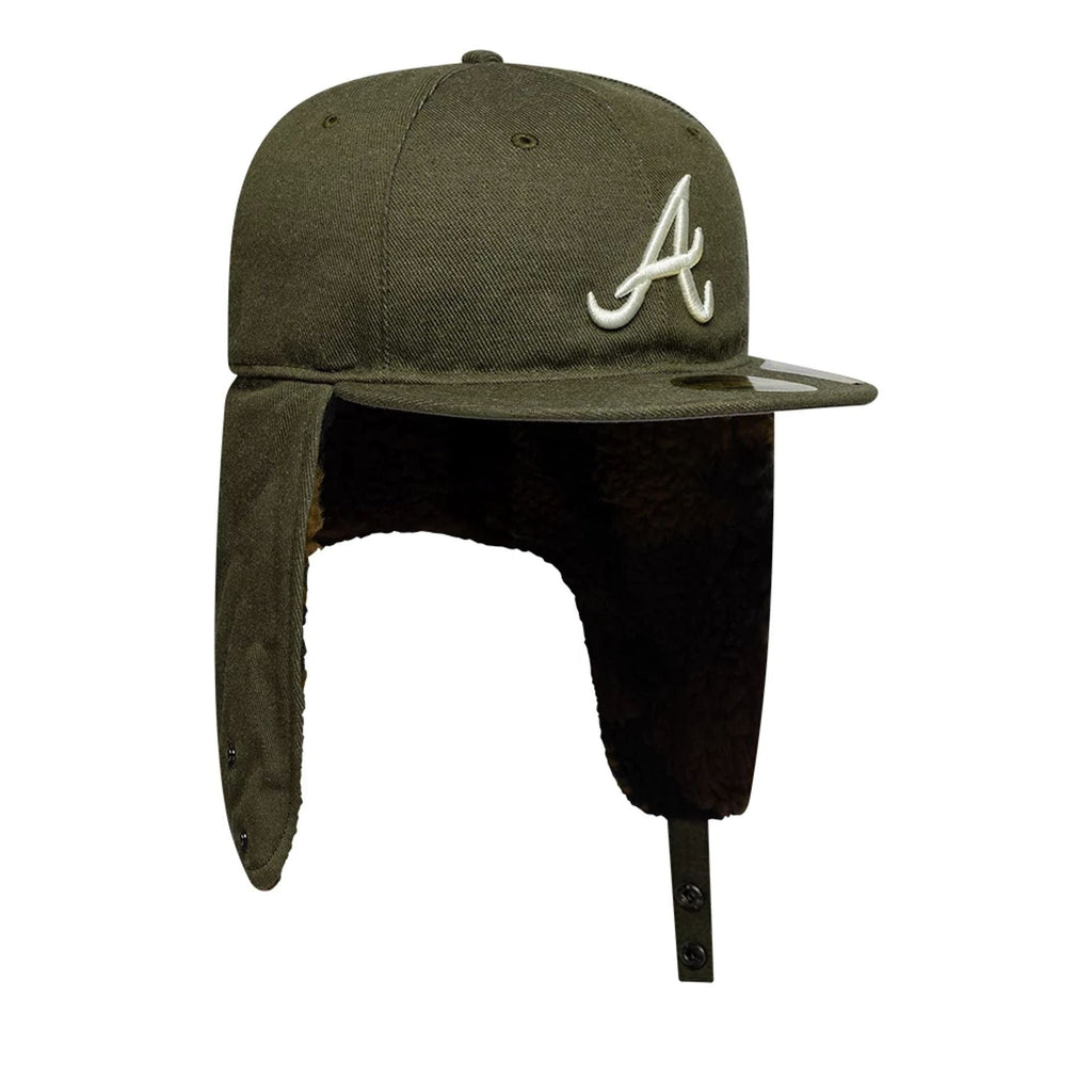 Atlanta Braves MLB Camo Open Green Retro Crown 59FIFTY Fitted Cap