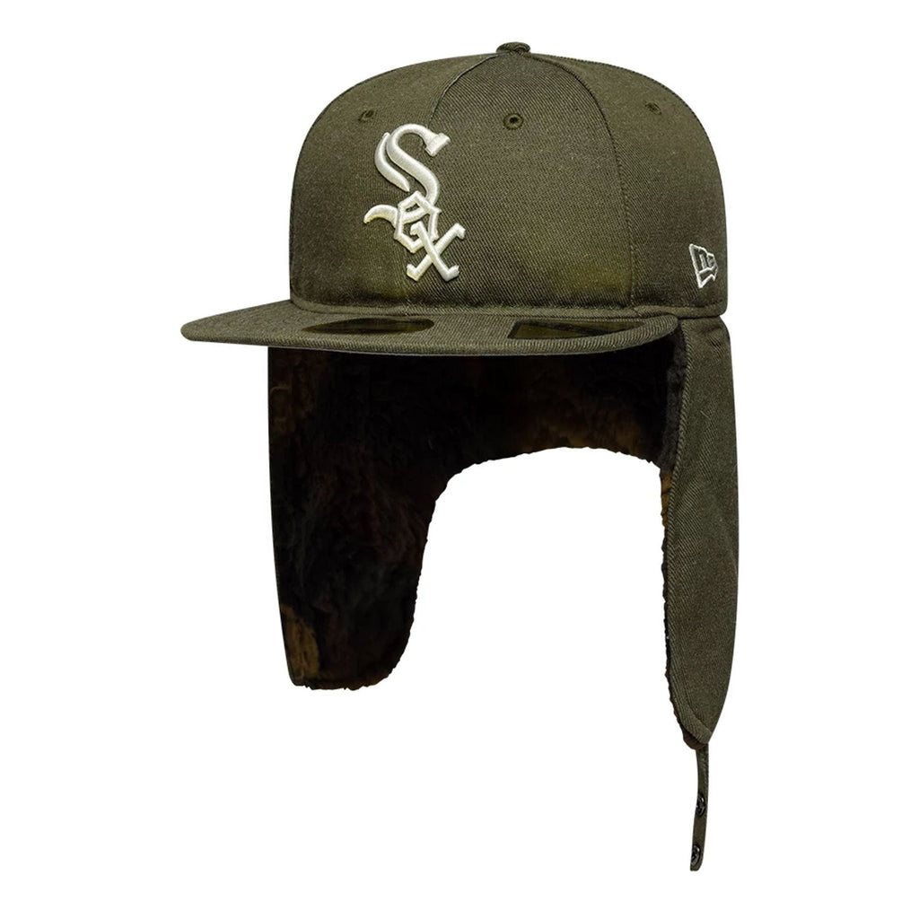 Chicago White Sox MLB Camo Green Retro Crown 59FIFTY Fitted Cap