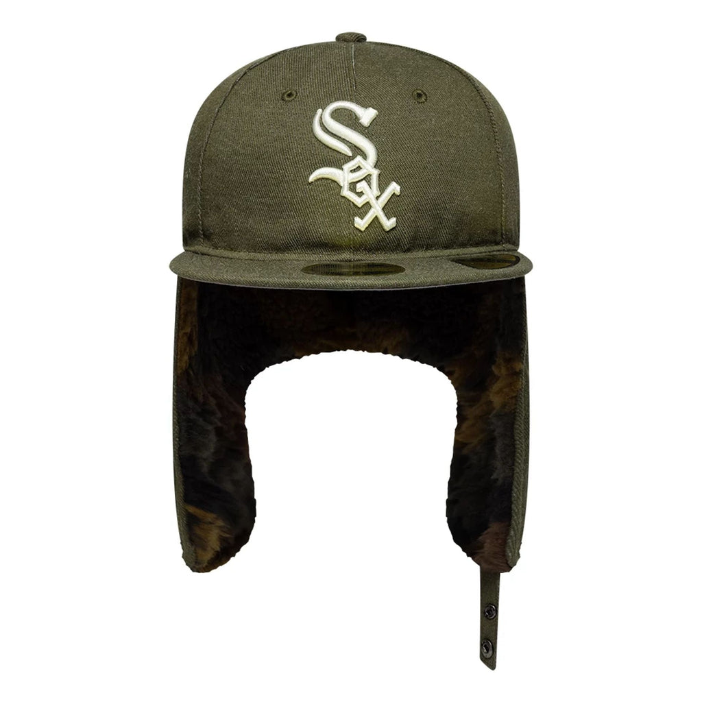 Chicago White Sox MLB Camo Green Retro Crown 59FIFTY Fitted Cap