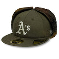 Athletics MLB Camo Open Green Retro Crown 59FIFTY Fitted Cap