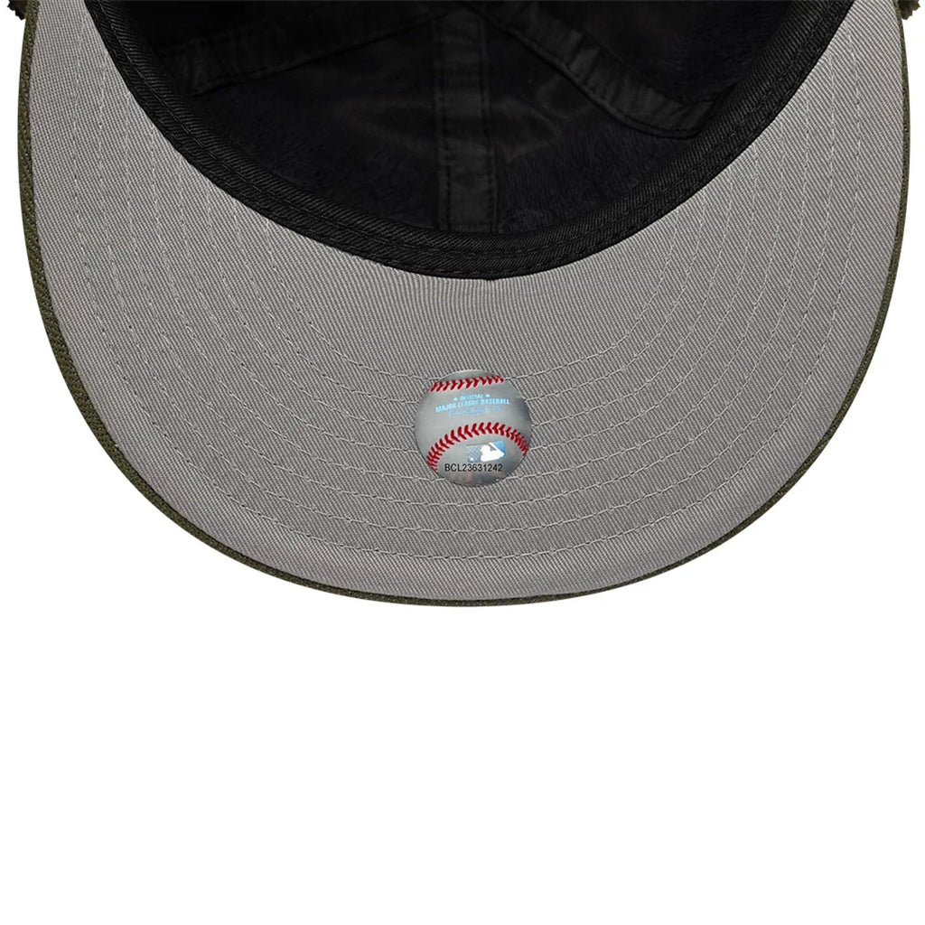 Athletics MLB Camo Open Green Retro Crown 59FIFTY Fitted Cap