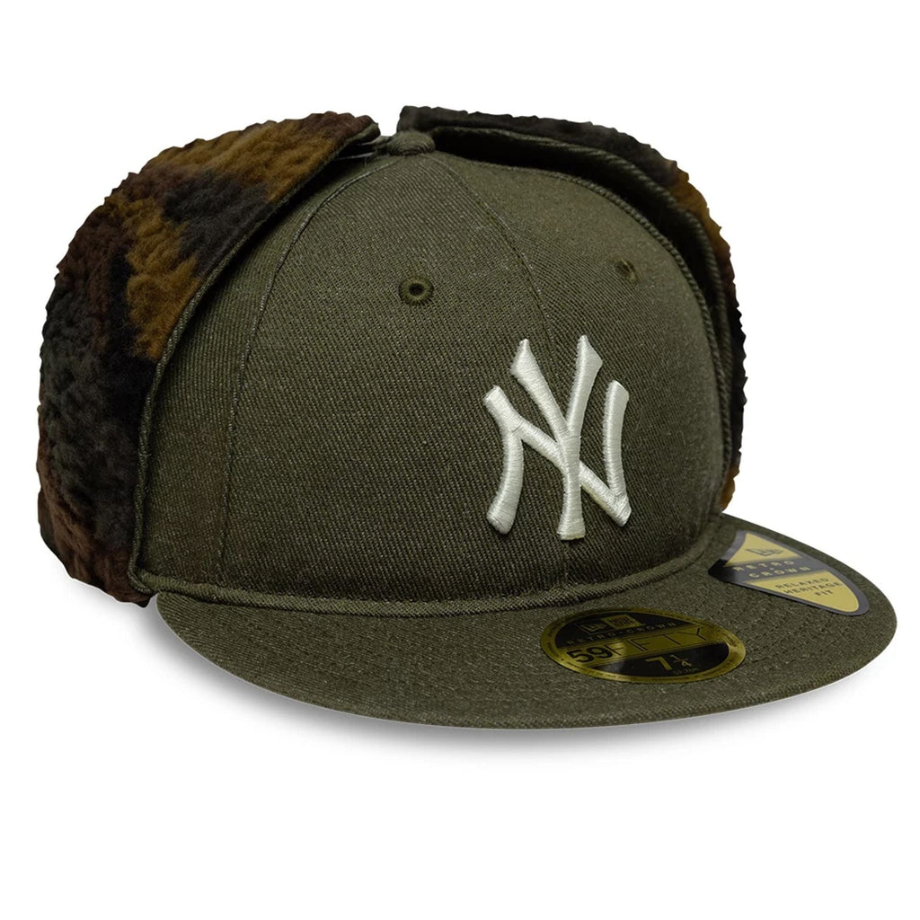 New York Yankees MLB Camo Open Green Retro Crown 59FIFTY Fitted Cap
