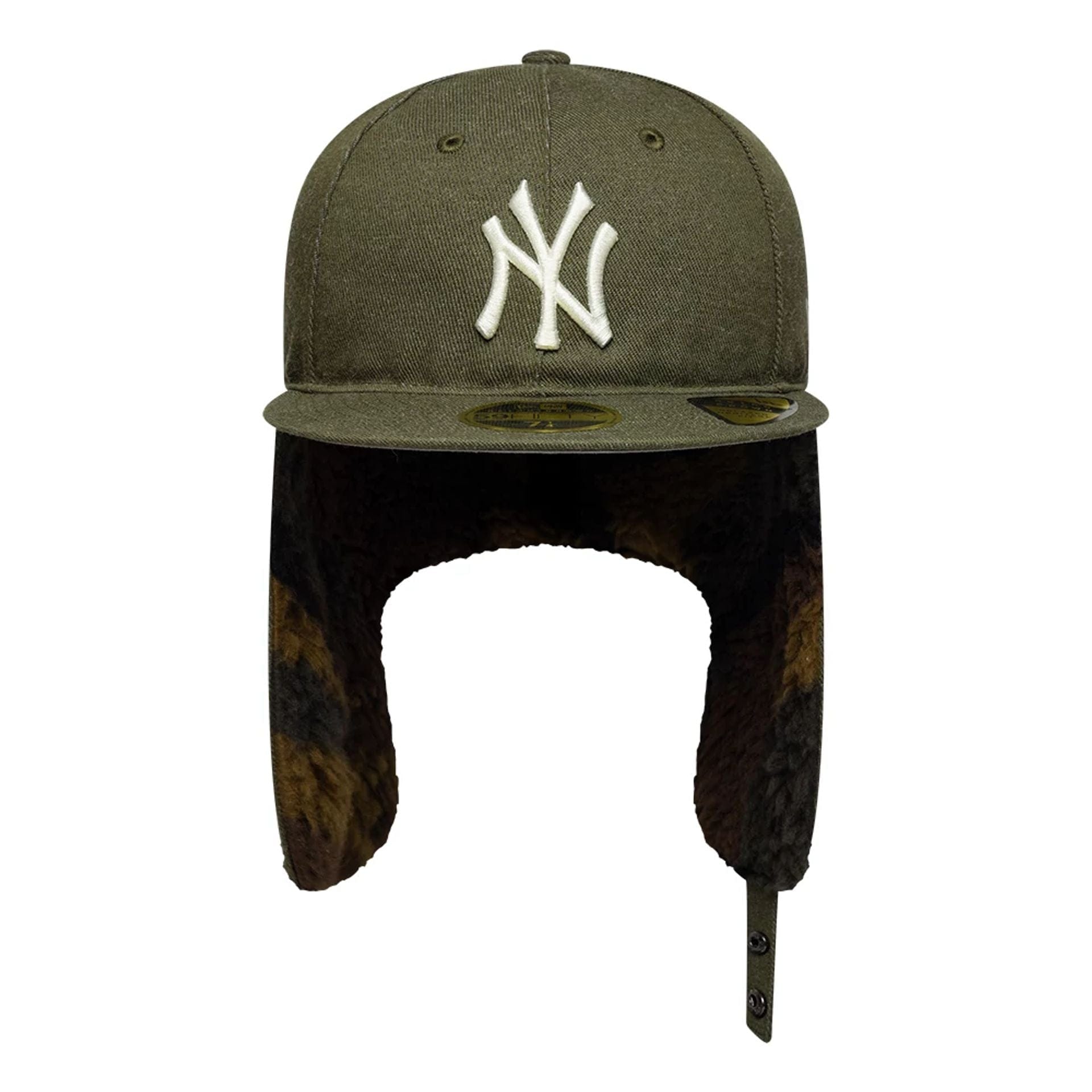 New York Yankees MLB Camo Open Green Retro Crown 59FIFTY Fitted Cap