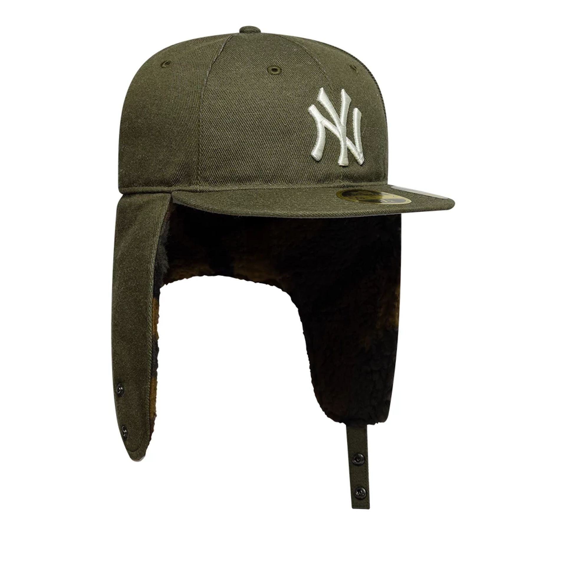 New York Yankees MLB Camo Open Green Retro Crown 59FIFTY Fitted Cap