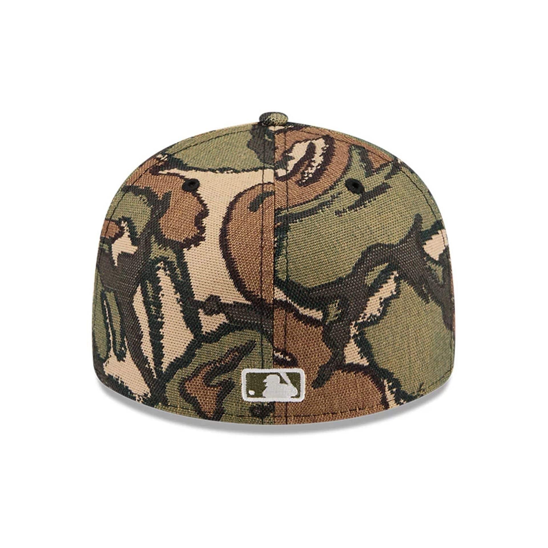 New York Yankees MLB Jacquard Camo 59FIFTY Fitted Cap