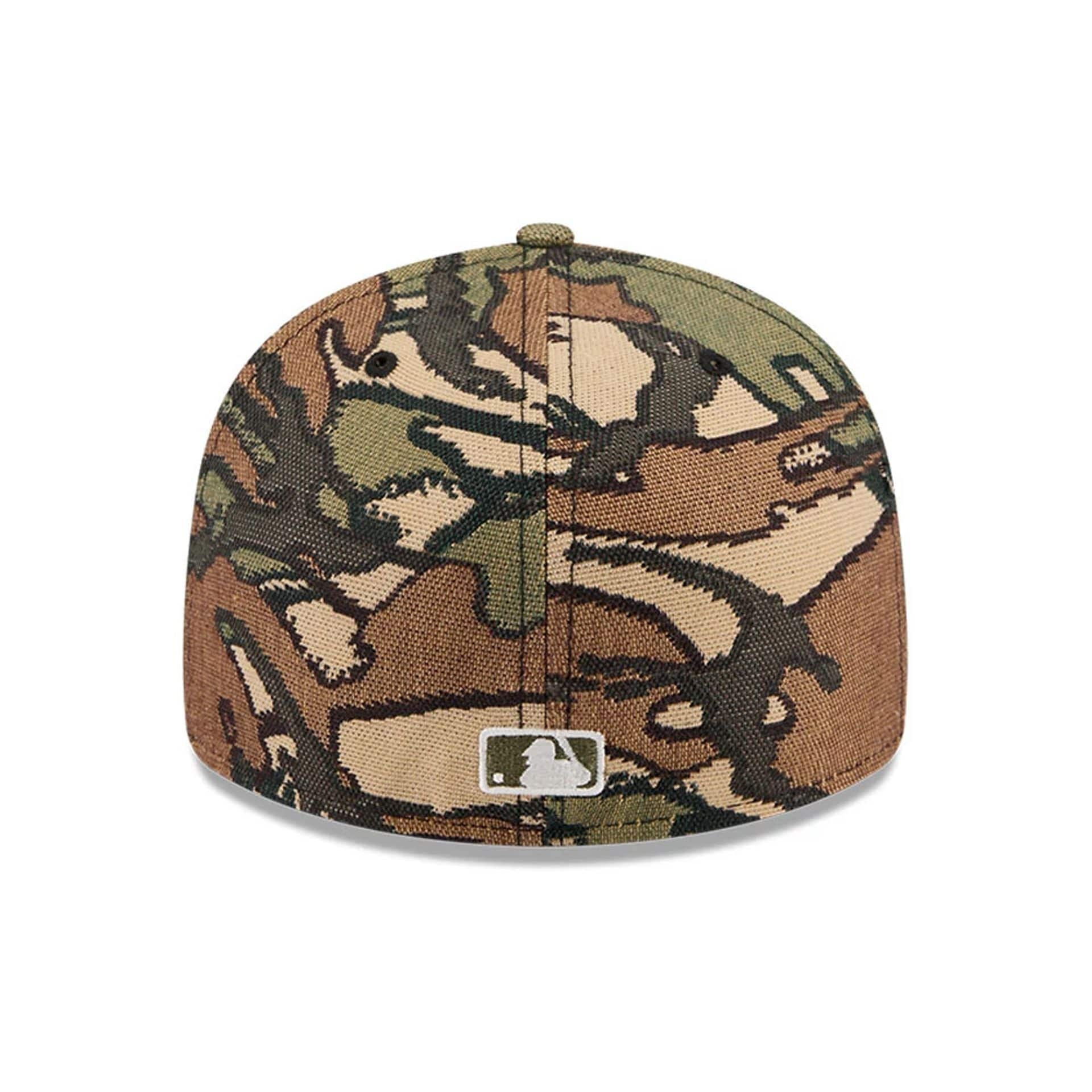New York Mets MLB Jacquard Camo 59FIFTY Fitted Cap