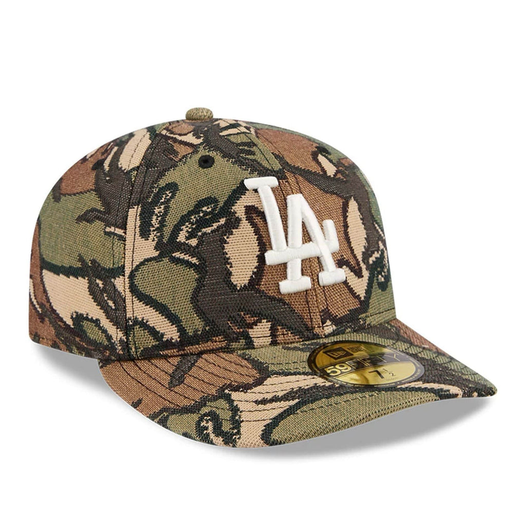 LA Dodgers MLB Jacquard Camo 59FIFTY Fitted Cap