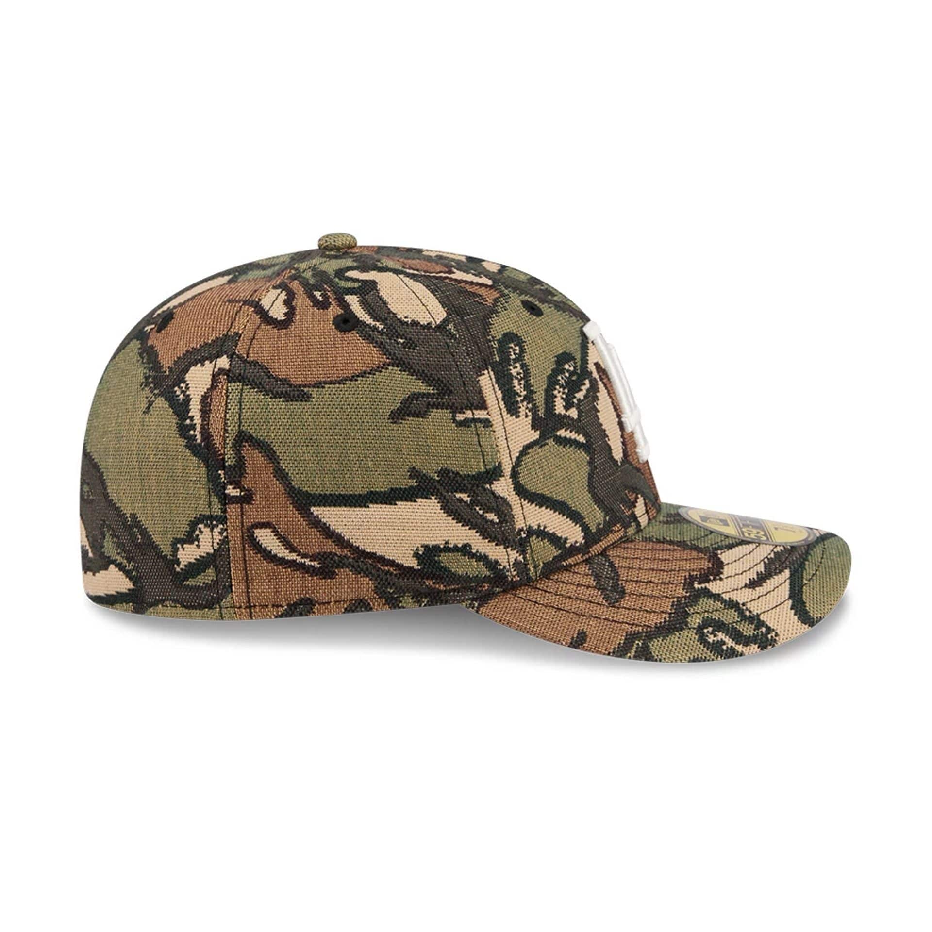 LA Dodgers MLB Jacquard Camo 59FIFTY Fitted Cap