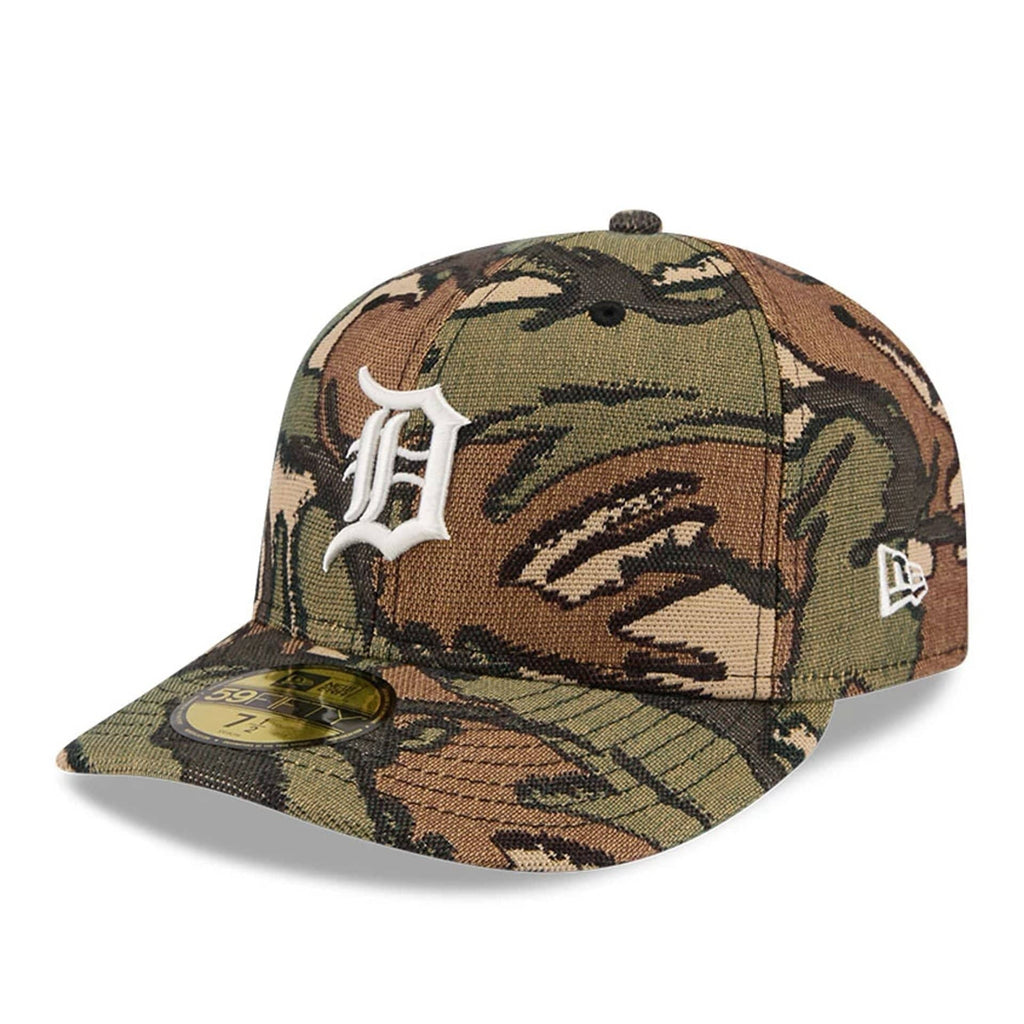 Detroit Tigers MLB Jacquard Camo 59FIFTY Fitted Cap