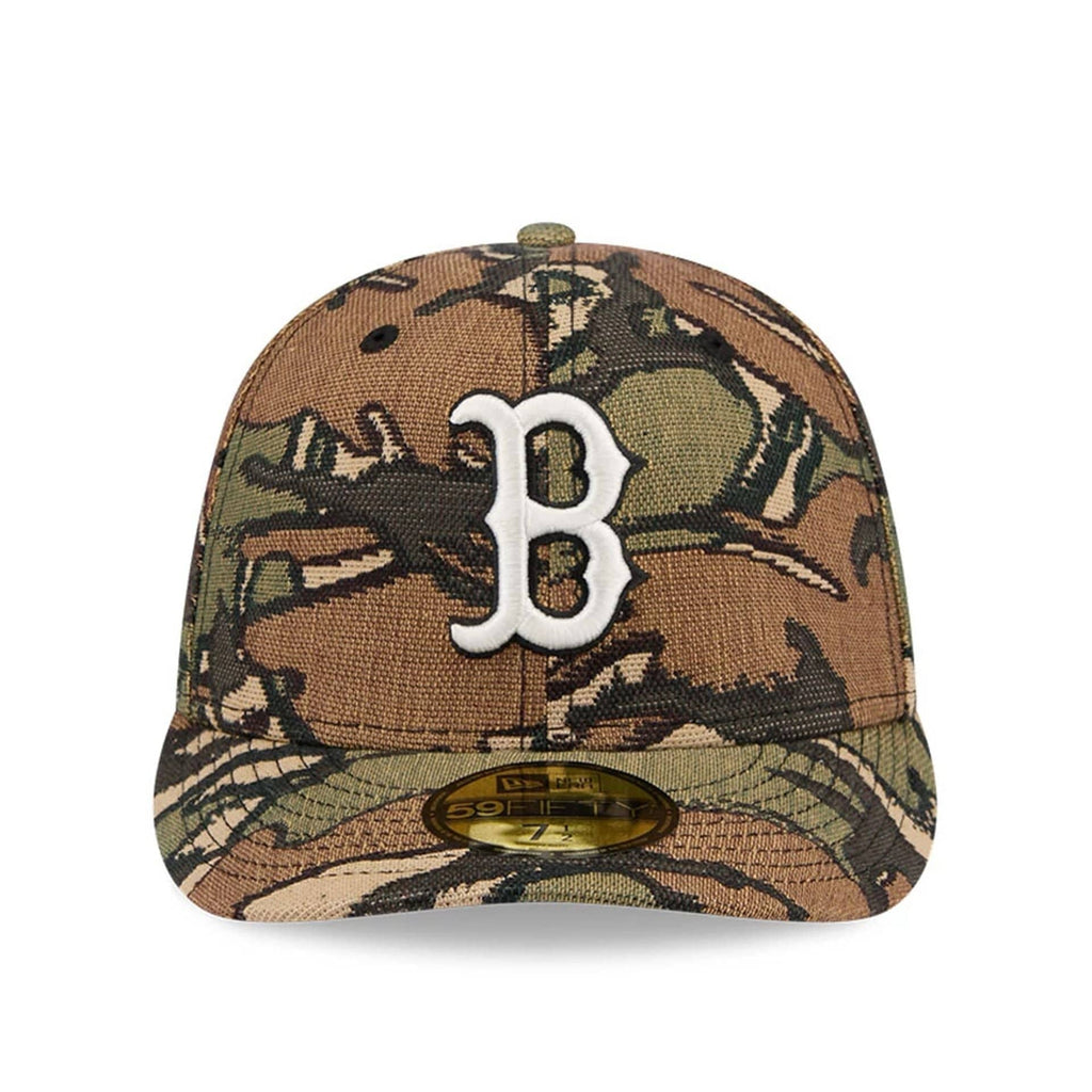 Boston Red Sox MLB Jacquard Camo 59FIFTY Fitted Cap