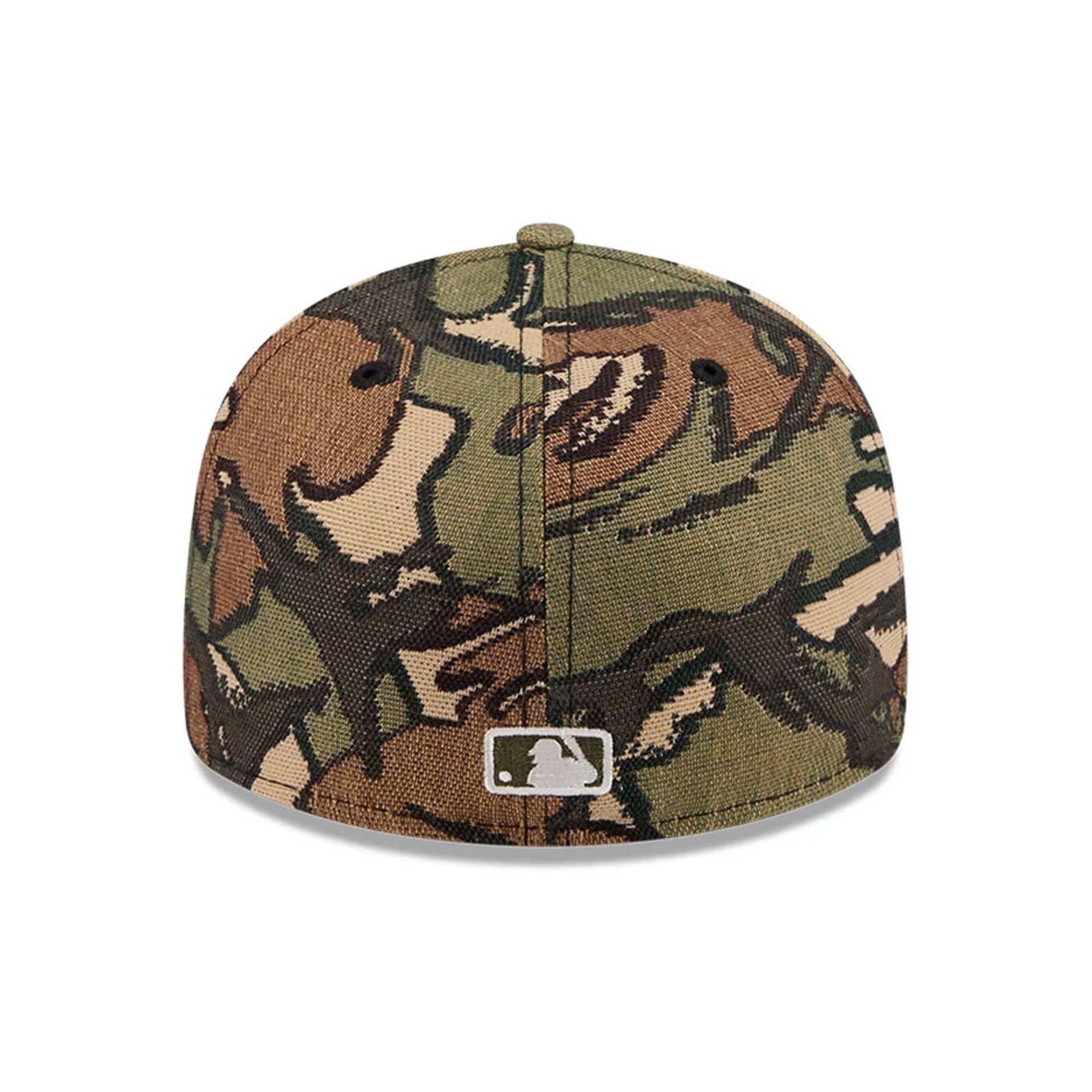 Boston Red Sox MLB Jacquard Camo 59FIFTY Fitted Cap