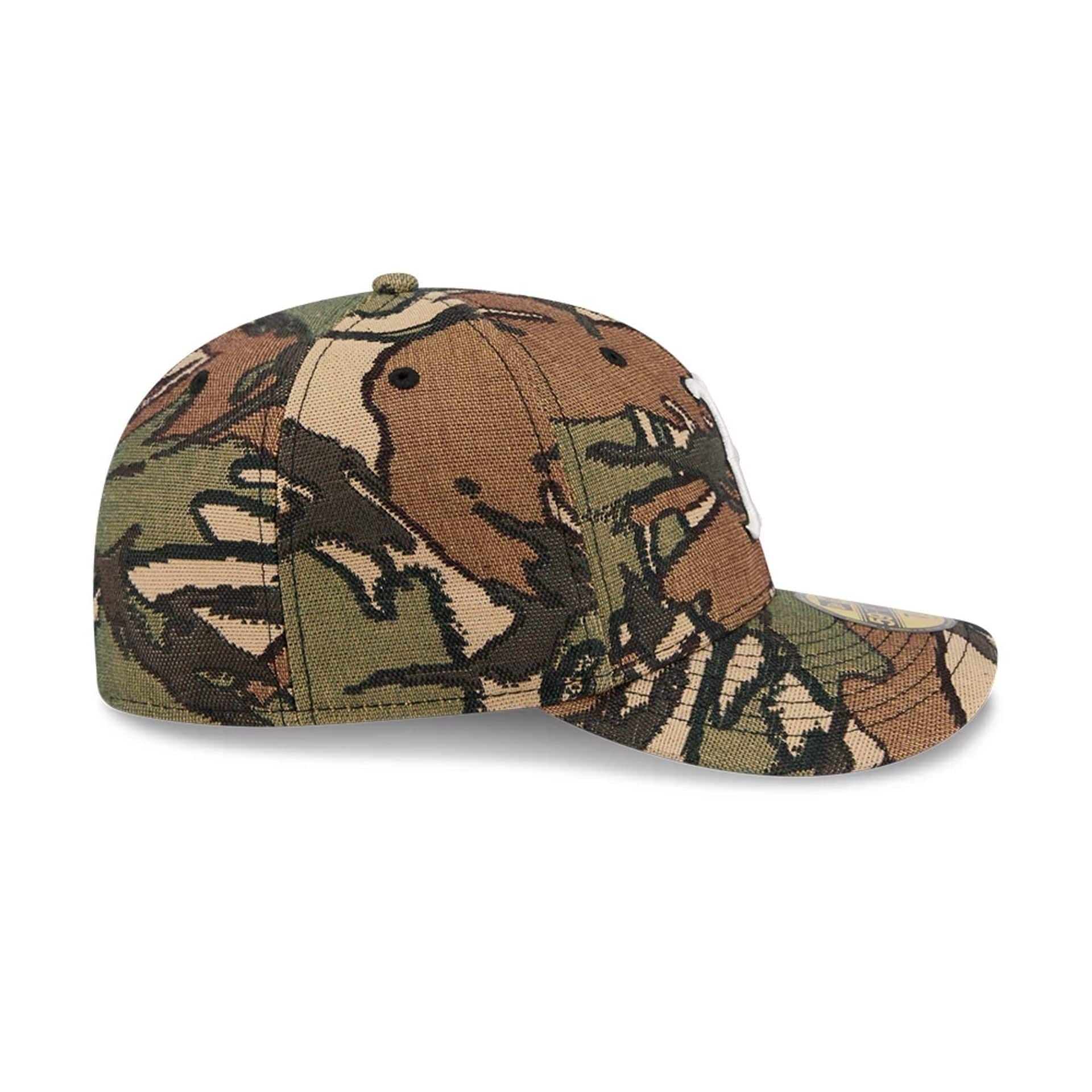 Boston Red Sox MLB Jacquard Camo 59FIFTY Fitted Cap