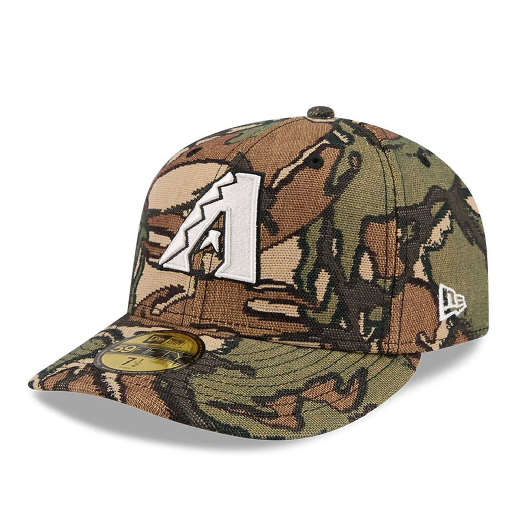 Arizona Diamondbacks MLB Jacquard Camo 59FIFTY Fitted Cap