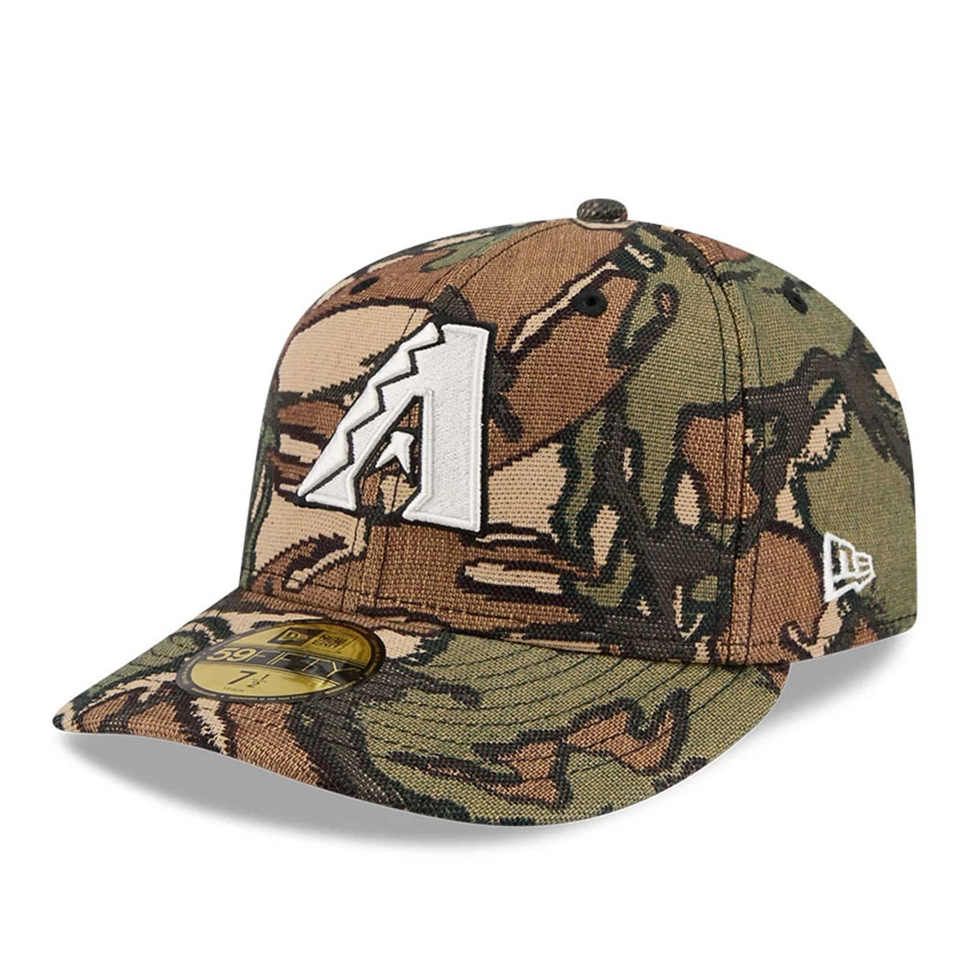 Arizona Diamondbacks MLB Jacquard Camo 59FIFTY Fitted Cap