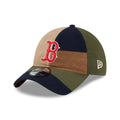 Boston Red Sox MLB Patchwork Open Brown 9TWENTY Adjustable Cap