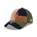 New York Mets MLB Patchwork Open Brown 9TWENTY Adjustable Cap