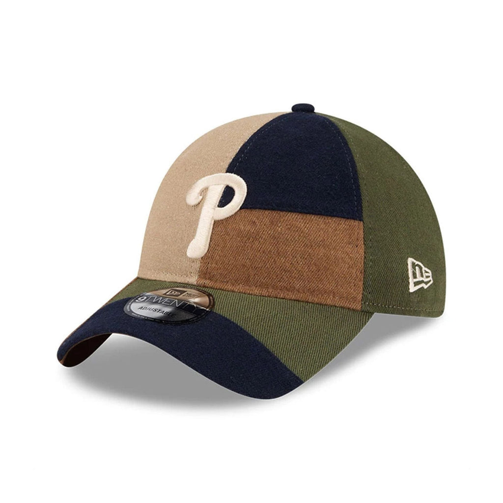 Philadelphia Phillies MLB Patchwork Open Brown 9TWENTY Adjustable Cap