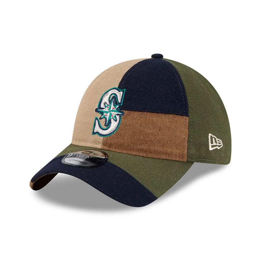 Seattle Mariners MLB Patchwork Open Brown 9TWENTY Adjustable Cap