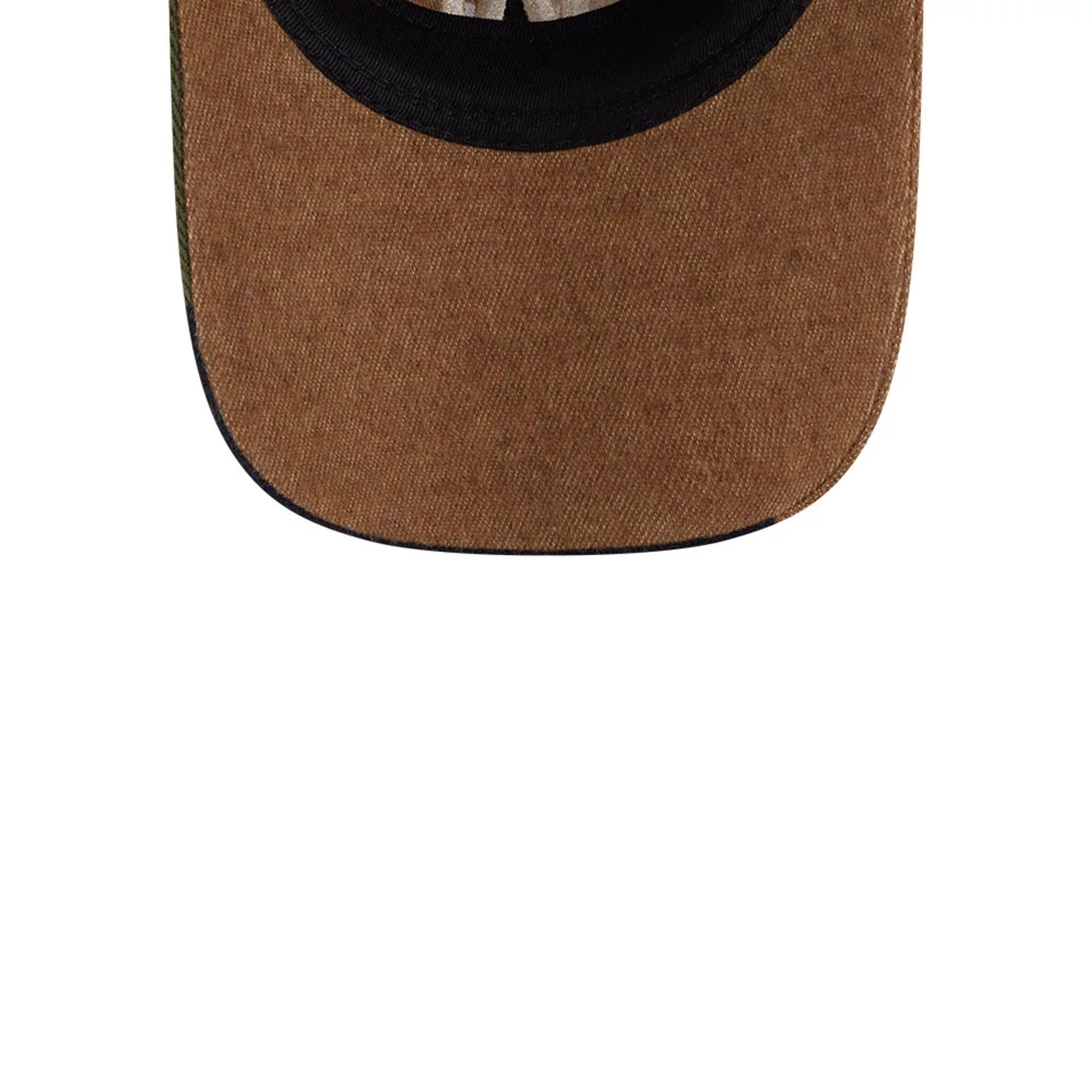 LA Dodgers MLB Patchwork Open Brown 9TWENTY Adjustable Cap