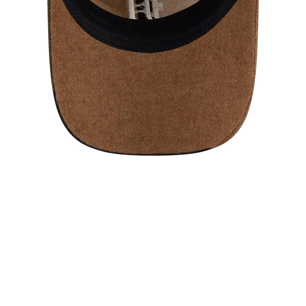 Detroit Tigers MLB Patchwork Open Brown 9TWENTY Adjustable Cap