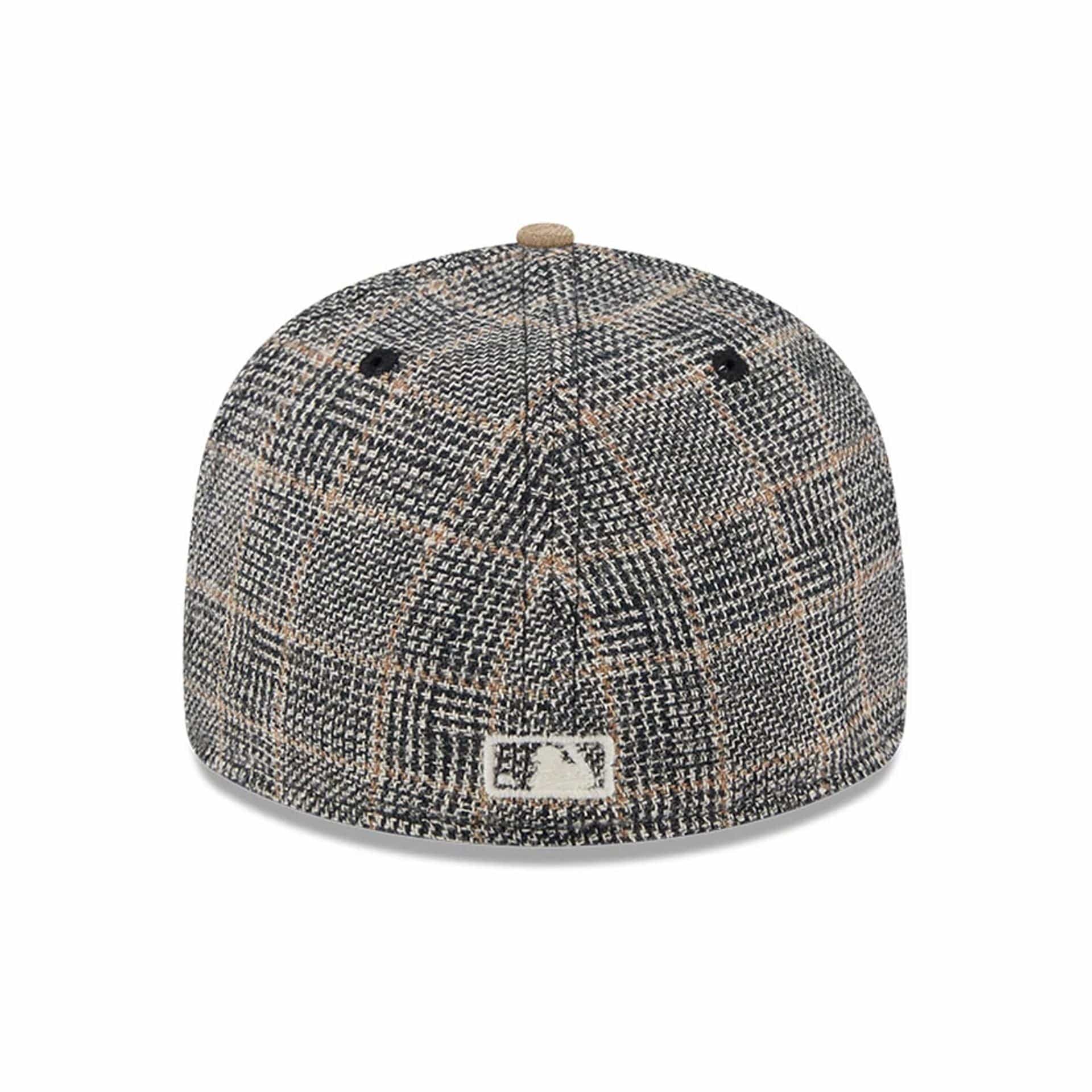 Seattle Mariners MLB Vintage Tweed Open Blue Retro Crown 59FIFTY Fitted Cap