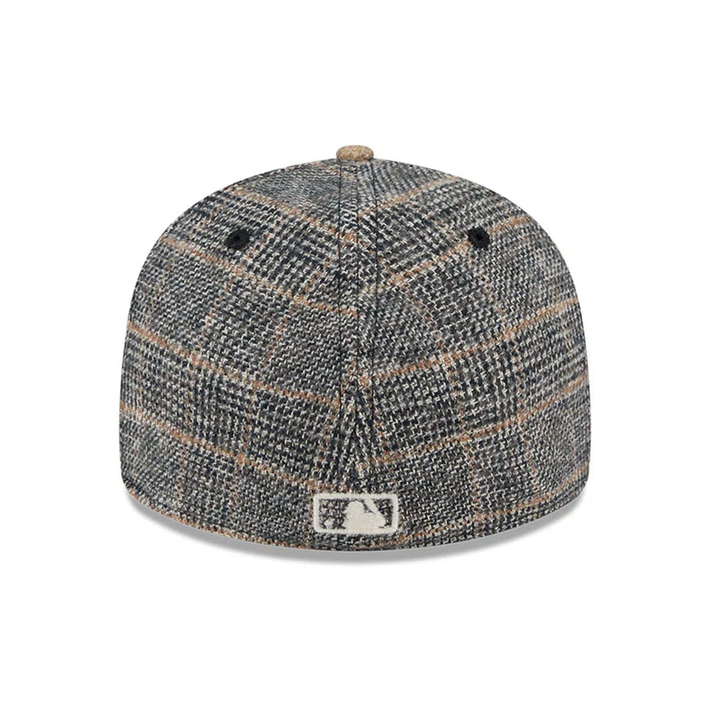 Chicago White Sox MLB Vintage Tweed Open Blue Retro Crown 59FIFTY Fitted Cap