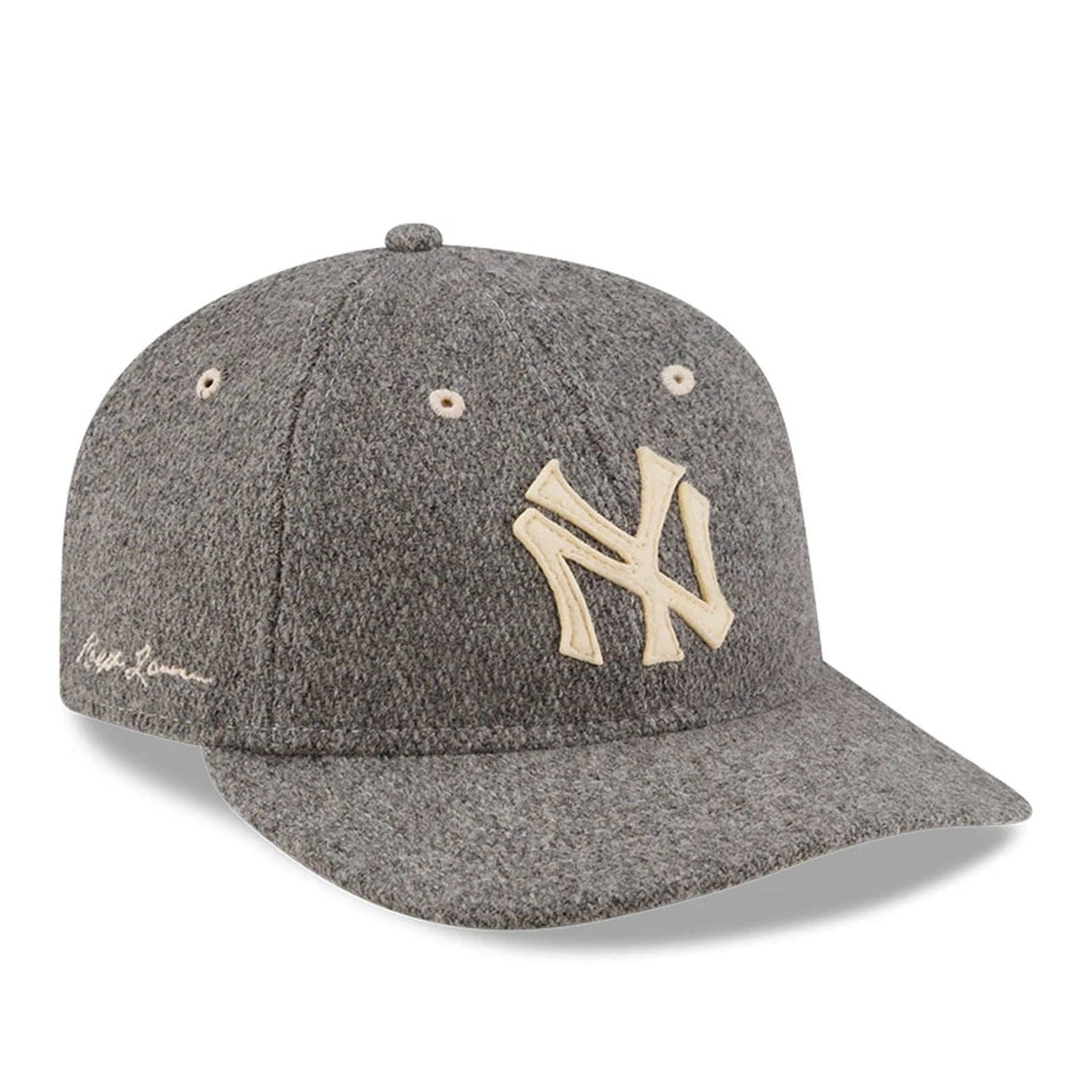 Yankees Ralph Lauren x MLB Grey Retro Crown 9FIFTY Adjustable Cap