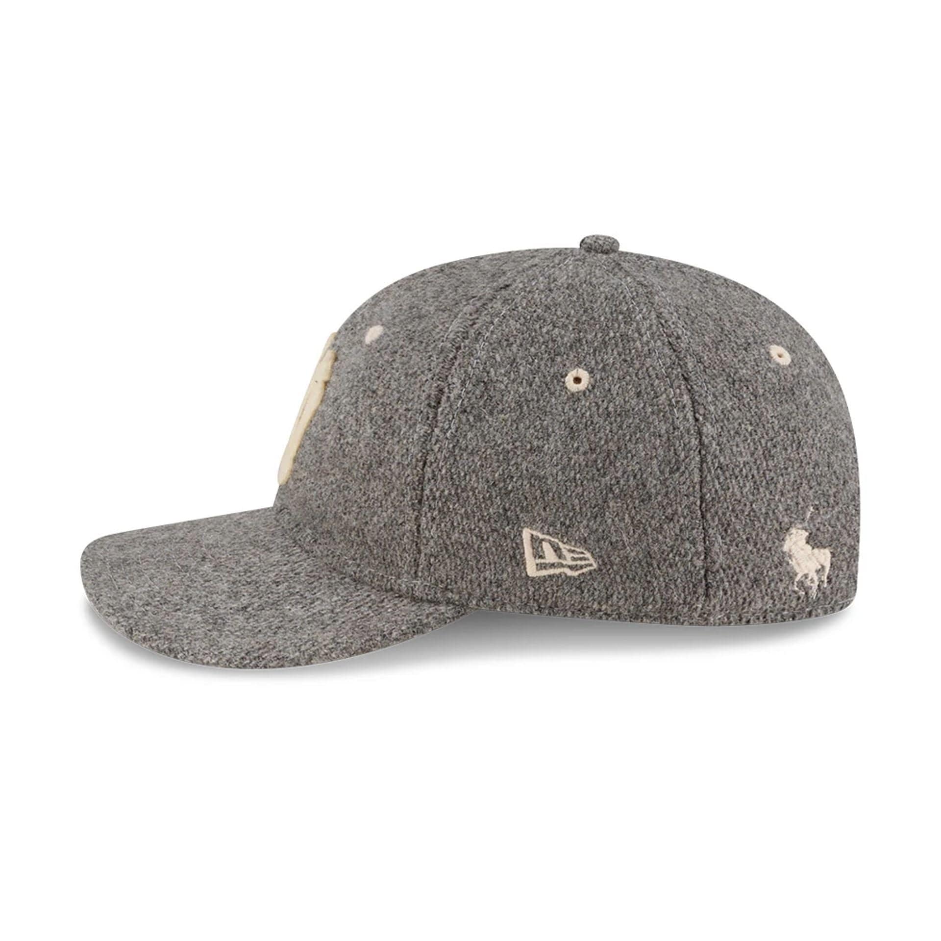 Yankees Ralph Lauren x MLB Grey Retro Crown 9FIFTY Adjustable Cap