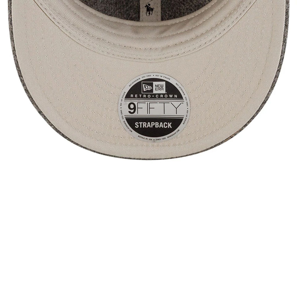 Yankees Ralph Lauren x MLB Grey Retro Crown 9FIFTY Adjustable Cap