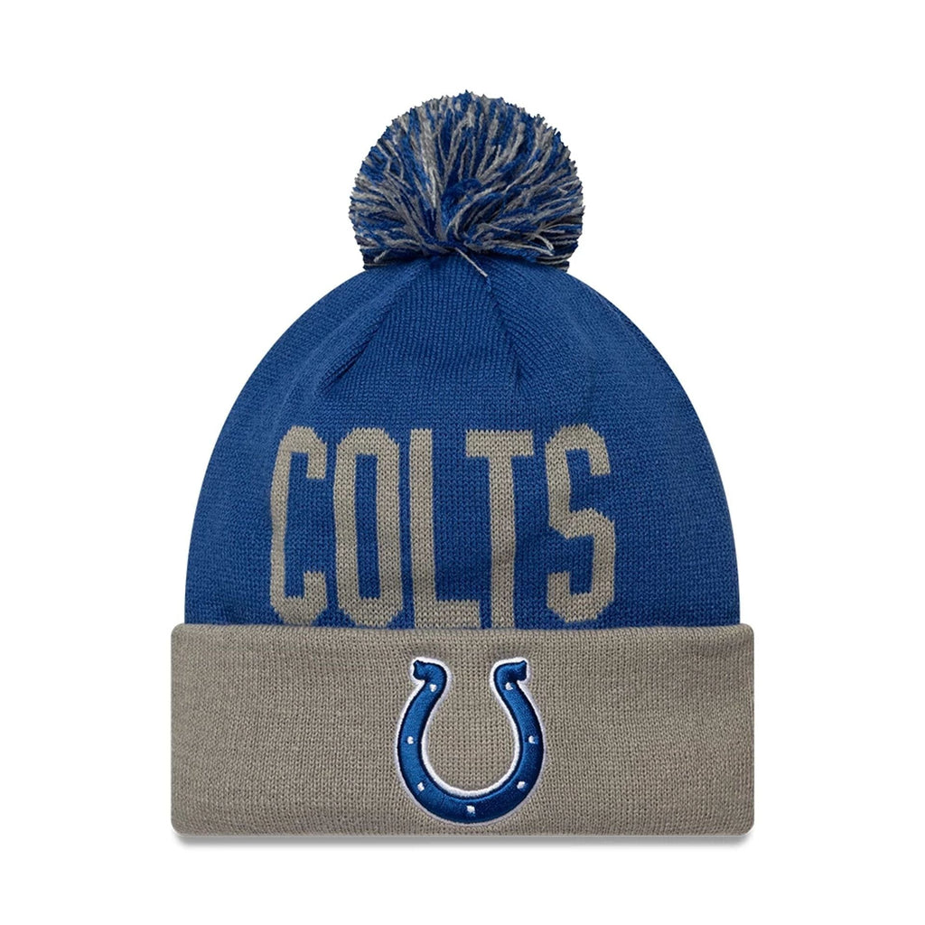 Indianapolis Colts NFL Berlin Game 2025 Blue Cuff Knit Beanie Hat