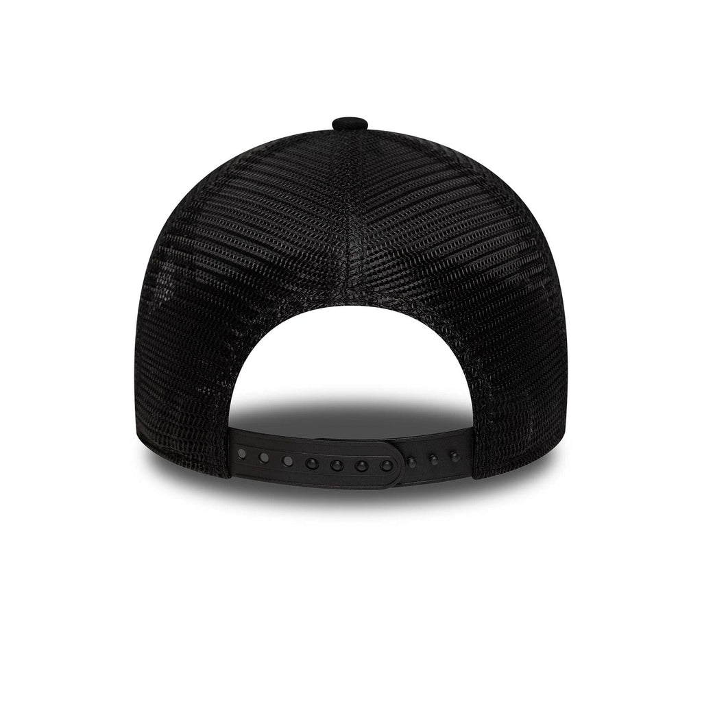 Liverpool FC Tonal Black 9FORTY A-Frame Trucker Adjustable Cap