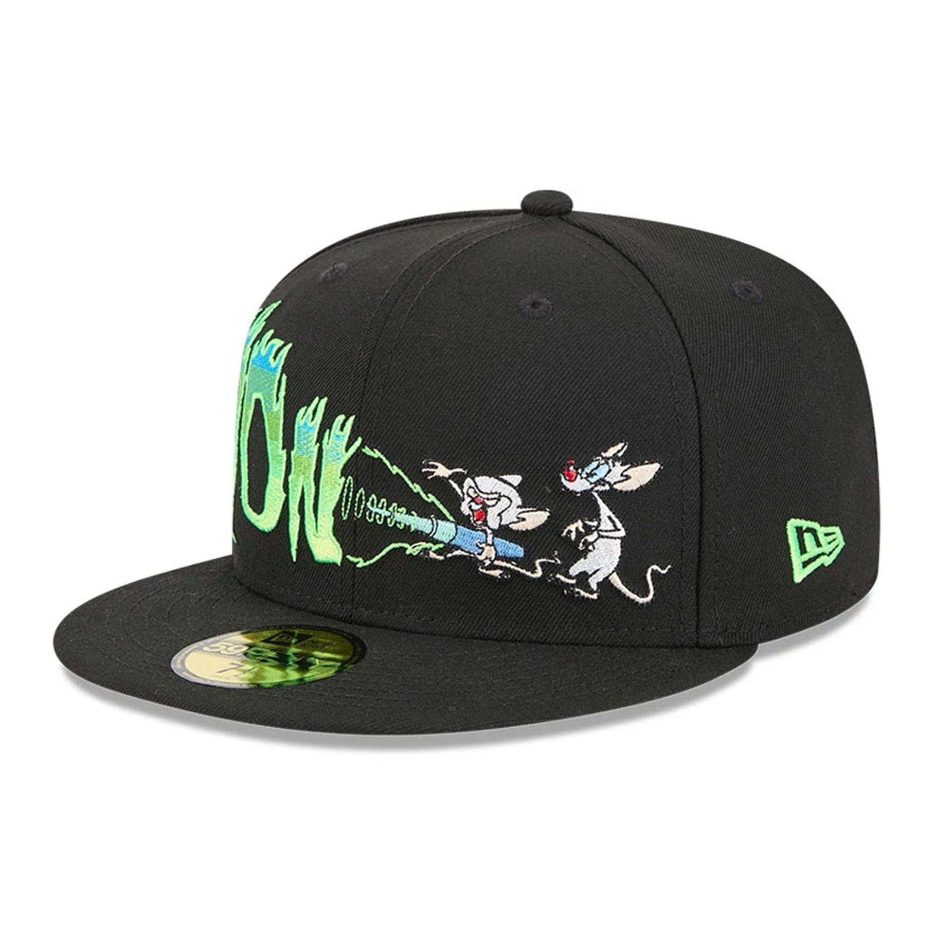 Pinky And The Brain Black 59FIFTY Fitted Cap