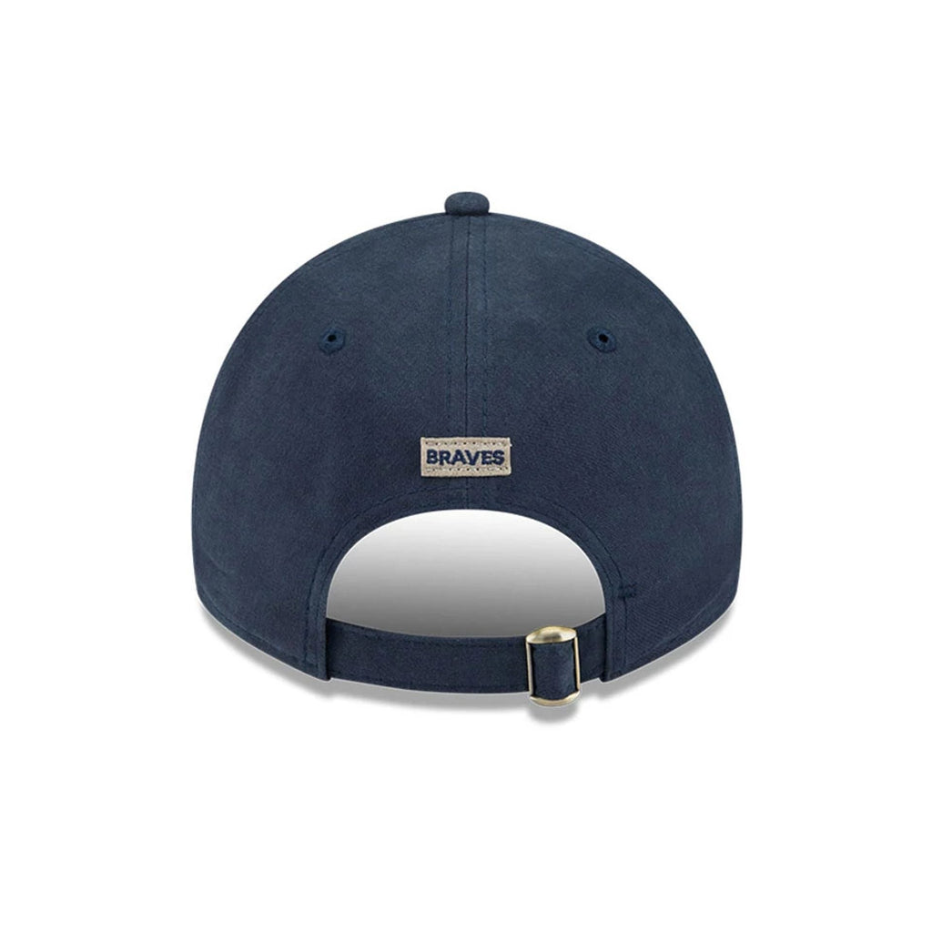 Atlanta Braves MLB Quilted Navy 9TWENTY Adjustable Cap