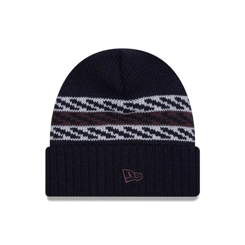 Boston Red Sox MLB Quilted Navy Cuff knit Beanie Hat