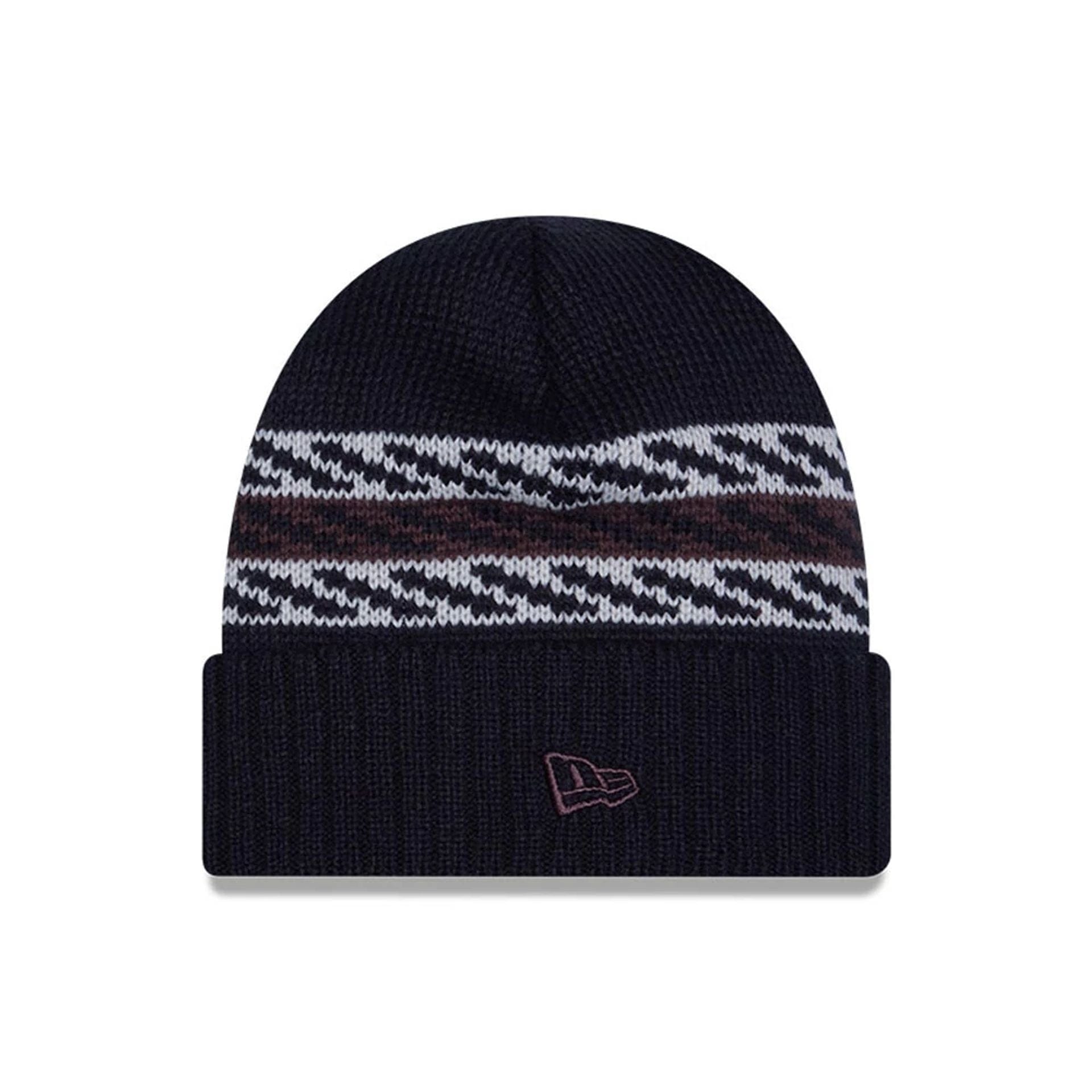 Boston Red Sox MLB Quilted Navy Cuff knit Beanie Hat