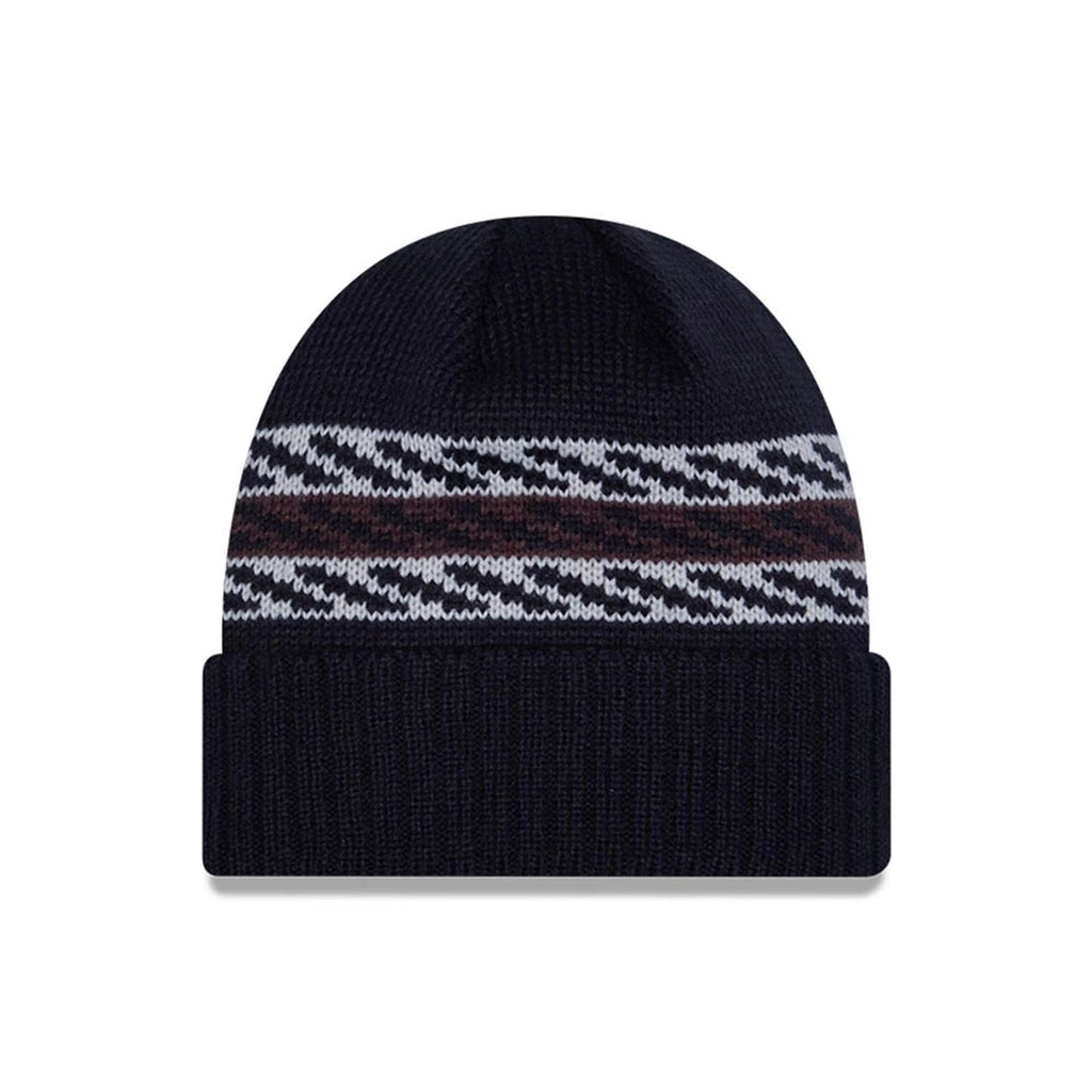 Boston Red Sox MLB Quilted Navy Cuff knit Beanie Hat