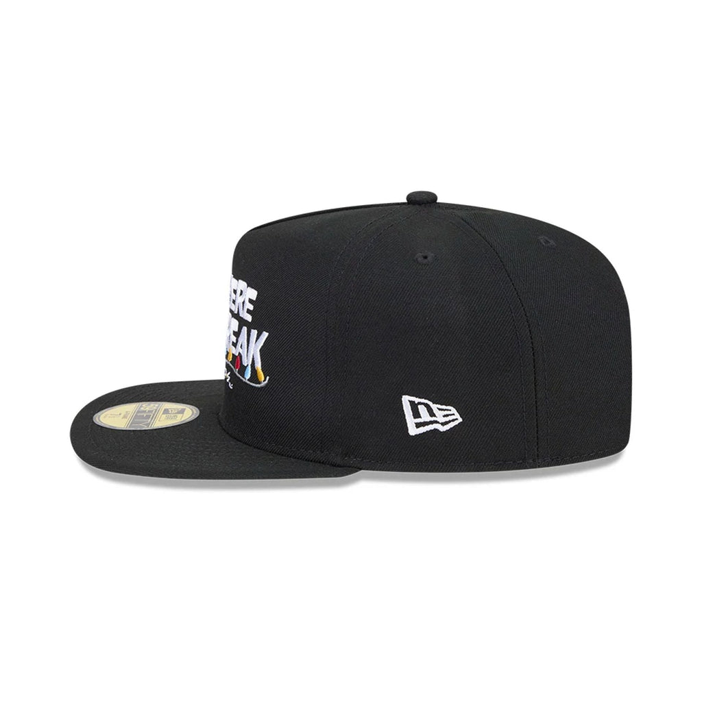 Friends We Were On A Break Black 59FIFTY A-Frame Fitted Cap