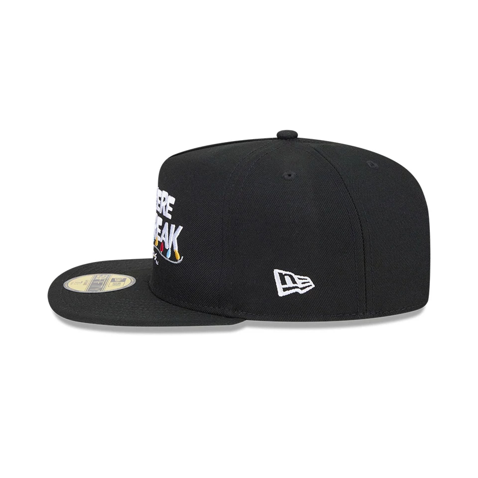 Friends We Were On A Break Black 59FIFTY A-Frame Fitted Cap