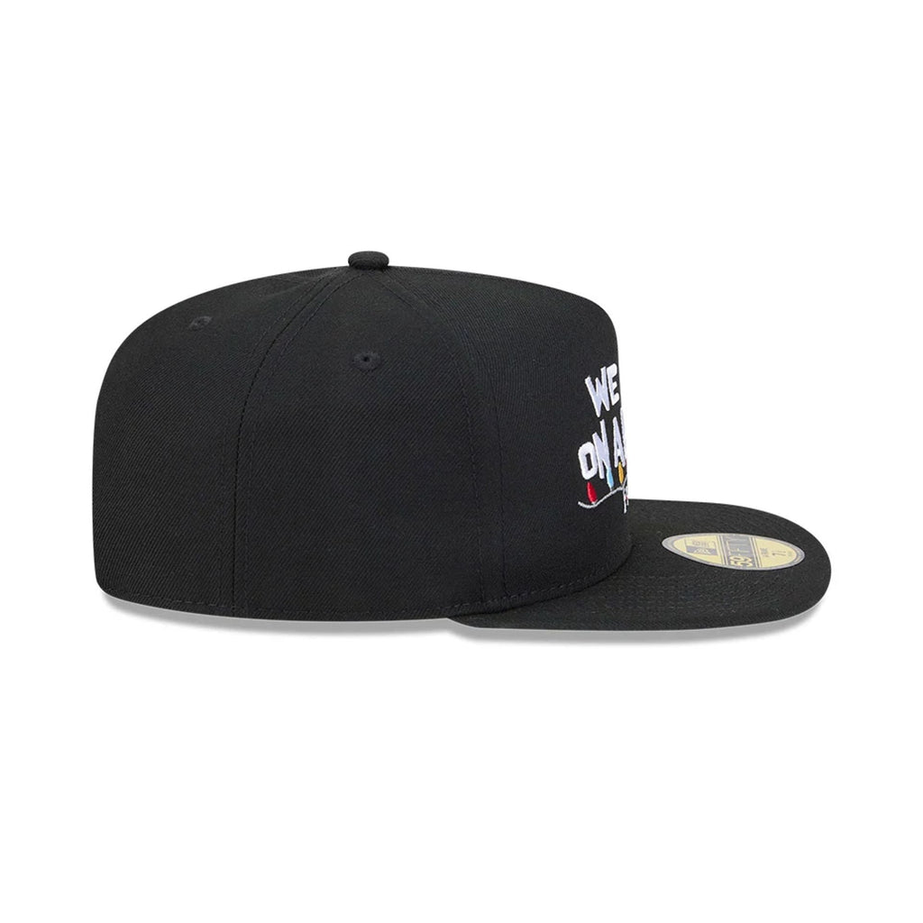 Friends We Were On A Break Black 59FIFTY A-Frame Fitted Cap