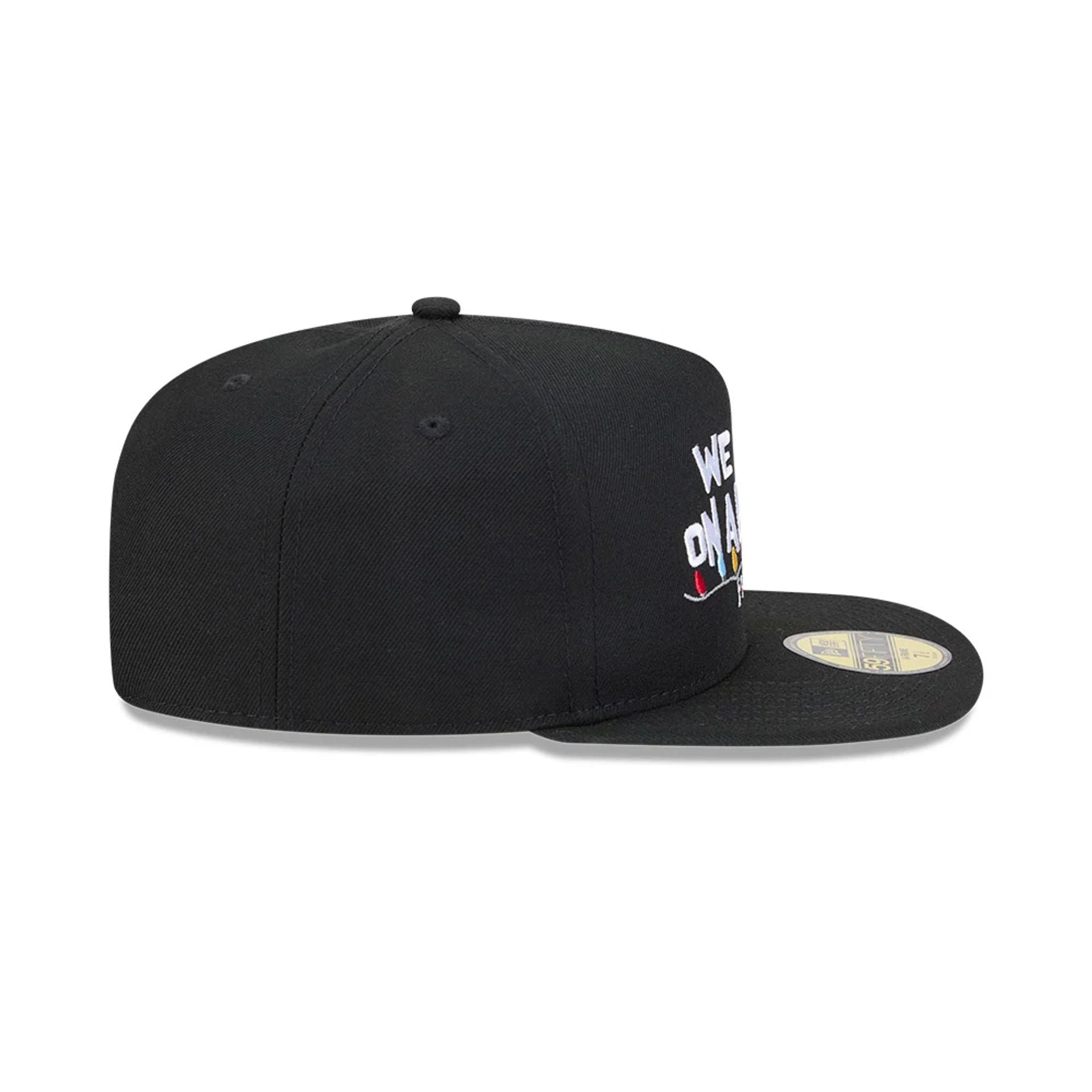 Friends We Were On A Break Black 59FIFTY A-Frame Fitted Cap