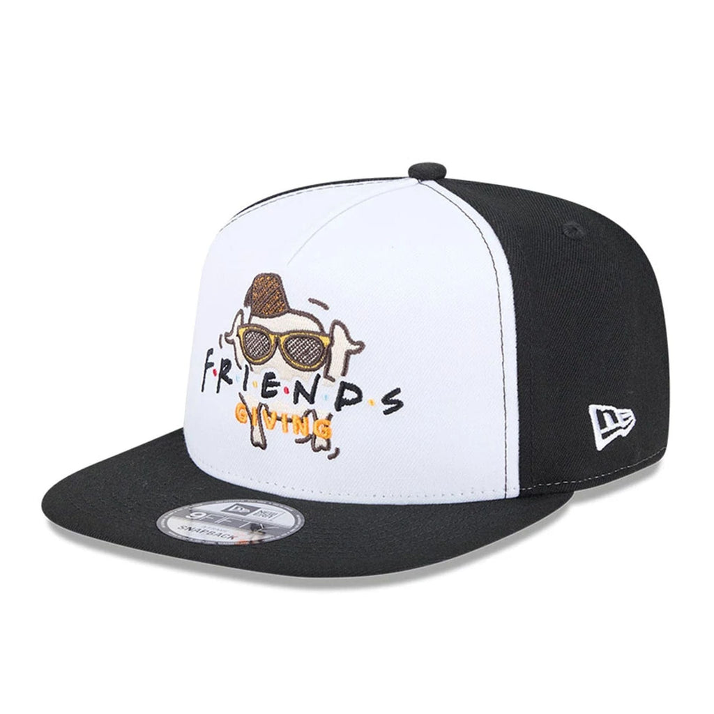 Friends Giving Black 9FIFTY A-Frame Snapback Adjustable Cap