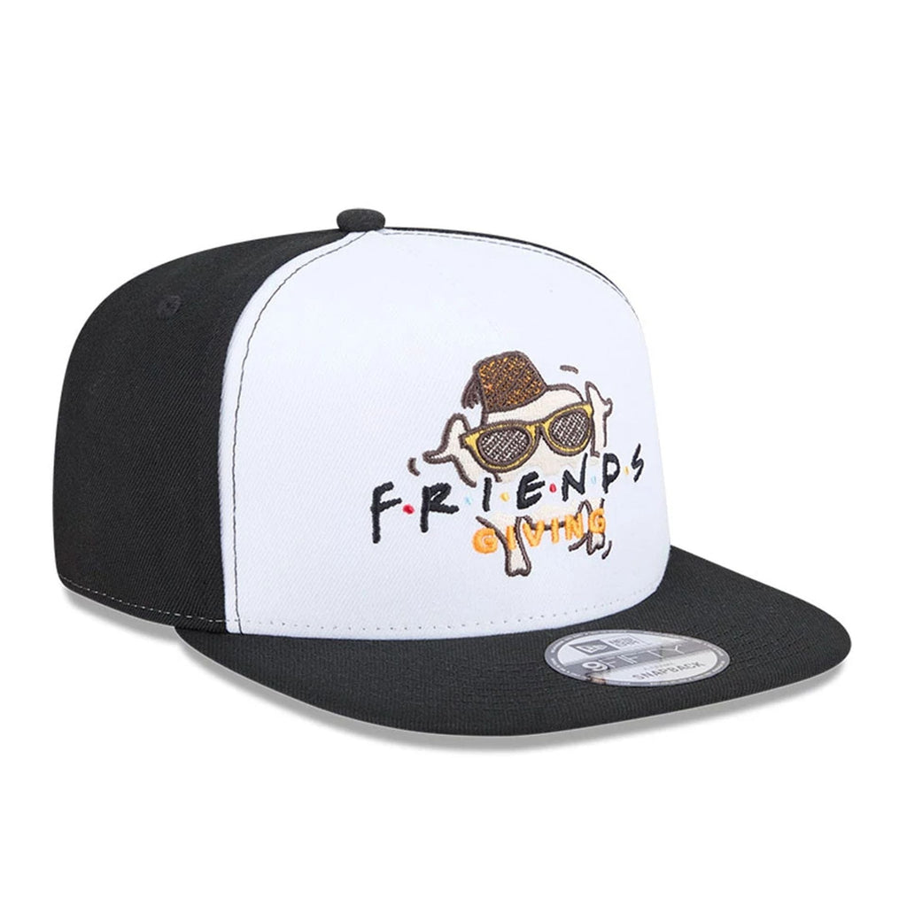 Friends Giving Black 9FIFTY A-Frame Snapback Adjustable Cap