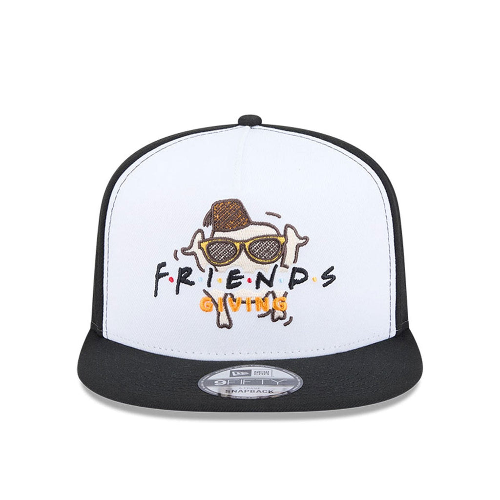 Friends Giving Black 9FIFTY A-Frame Snapback Adjustable Cap
