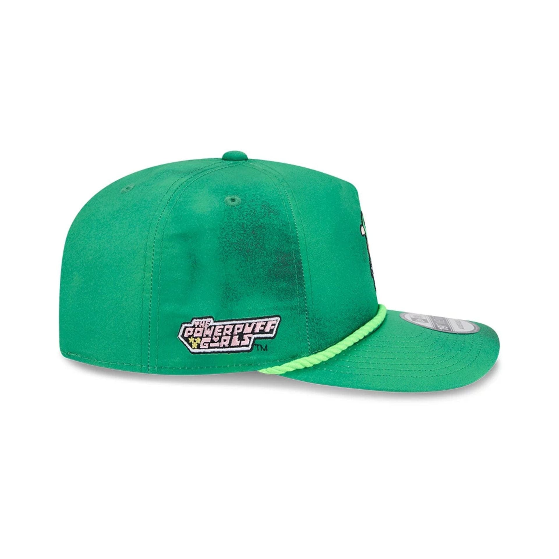 Power Puff Girls Buttercup Bright Green 19TWENTY Adjustable Cap